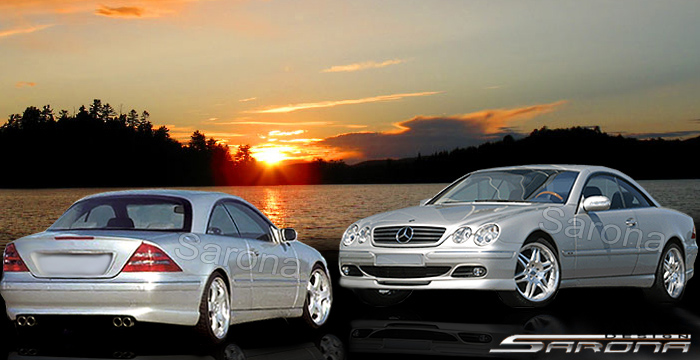 Custom Mercedes CL  Coupe Body Kit (2000 - 2006) - $1150.00 (Manufacturer Sarona, Part #MB-103-KT)